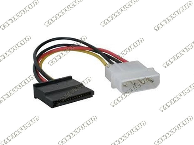 &+ CABLE SATA POWER PC